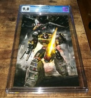 Transformers 5 Graded Cgc 9.  8 The Fellowship Cover A Virgin Variant Comic 2019