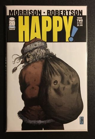 Happy 1 - 4 Image Comics Complete Series - All 4 First Print Grant Morrison Syfy 3