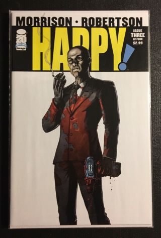 Happy 1 - 4 Image Comics Complete Series - All 4 First Print Grant Morrison Syfy 4