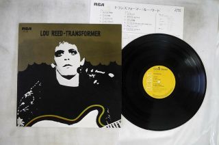 Lou Reed Transformer Rca Pg - 108 Japan Vinyl Lp