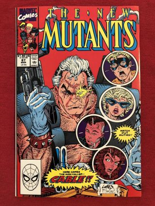 The Mutants 87.  First Appearance Cable.  Near