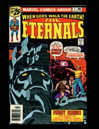 Eternals 1 (1976) Fn Kirby 1st & Origin Eternals Ikaris & Deviants 1st Kro