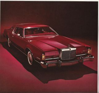 1976 Lincoln Continental Mark IV Sales Brochure 2
