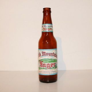 Rib Mountain Beer Bottle - Wausau Wi
