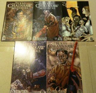 The Texas Chainsaw Massacre The Grind 1 2 3 Special Fearbook Comics Horror