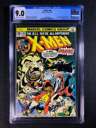 X - Men 94 Cgc 9.  0 (1975) - X - Men Begin