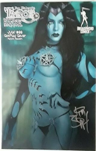 TAROT WITCH OF THE BLACK ROSE 99 COSPLAY VARIANT SIGNED (BROADSWORD,  JIM BALENT 6