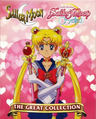 Anime Dvd Sailor Moon Complete Season 1 - 8 (vol 1 - 239 End),  3 Movies English Dub