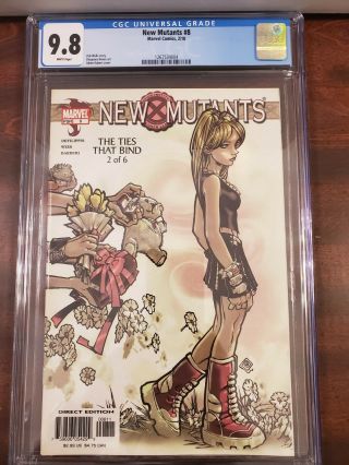 Mutants Vol.  2 8 Cgc 9.  8 White Pages (1st Appearance Of Surge)