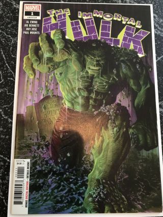 Immortal Hulk 1 First Print