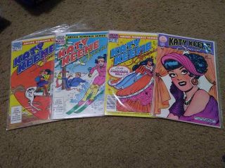 Katy Keene Special - Archie Romance Series Comic Book Set 1 - 4