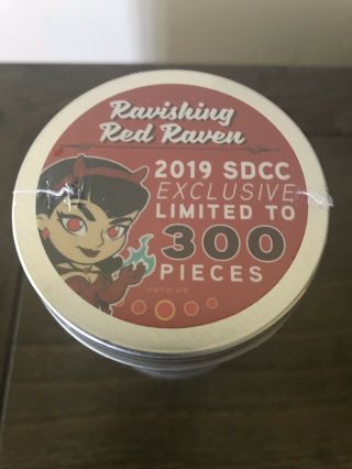 Sdcc 2019 Cryptozoic Exclusive Dc Lil Bombshells Ravishing Red Raven Series 3