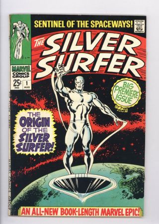 Silver Surfer 1 Vol 1 Origin Of The Silver Surfer 1968