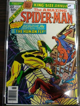 Spider - Man 10 King Size Annual Vf [1st App Of Human Fly] Panda - 31