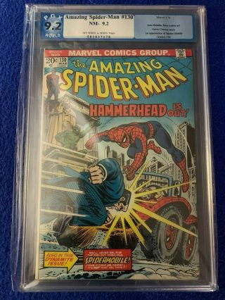 The Spider - Man 130,  Nm 9.  2 Grading
