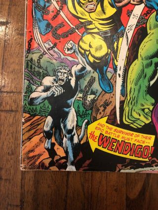 The Incredible Hulk 181 3 Day Listing Wolverine (Marvel Stamp Present) 3
