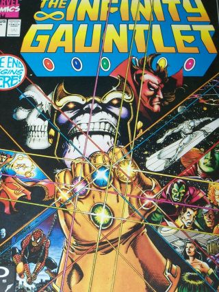 Infinity Gauntlet Issues 1 To 6 Marvel Comics Complete Series