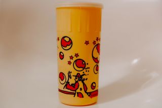 1972 Peter Max Jello Shaker Cup With Lid
