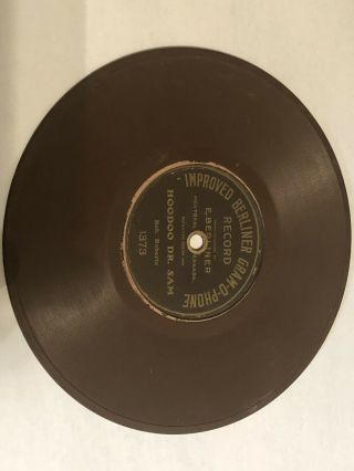 Rare Berliner 7 Inch Brown Record Hoodoo Dr Sam 1373