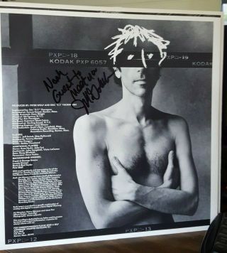 Peter Wolf Signed By The Guitarist Jeff Golub 33 Rpm
