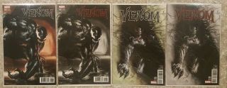 Venom 1 & 2 Vol 3 Gabrielle Dell Otto Variant Color And B&w Set