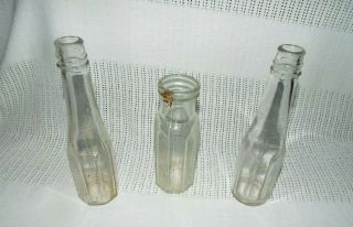 3 Antique Heinz Ketchup Bottles Lancaster,  County Pa.  Read