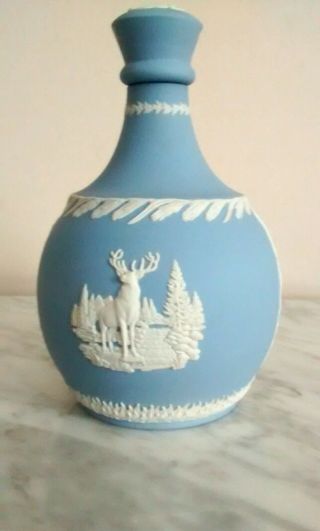Antique Wedgewood Glenfiddich Scotch Whiskey Bottle W/top Simply Stunning Nr