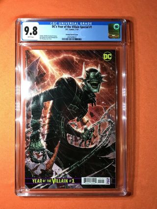 Dc Year Of The Villian Cheung 1:500 Variant Cgc 9.  8 2041609022