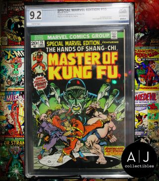 Marvel Special Edition 15 Hands Of Shang - Chi Pgx 9.  2 (marvel) High Res Scans