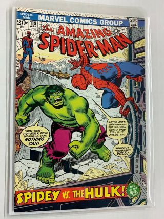 Spiderman 119 Hulk Vs Spiderman Marvel Comics