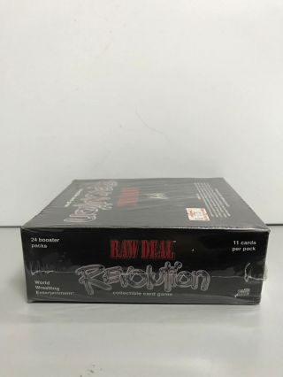 WWE Raw Deal Revolution 1 Factory Booster Box 24 Packs x1 2