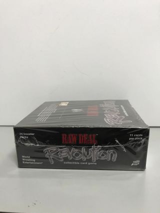 WWE Raw Deal Revolution 1 Factory Booster Box 24 Packs x1 4
