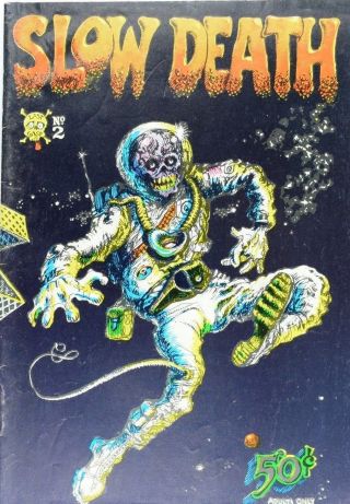 1970 Slow Death No.  2 Richard Corben Comic Book A4