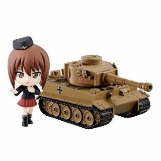 Banpresto Girls Und Panzer Ichiban Kuji F Award Nishizumi Maho Figure & Tank Set