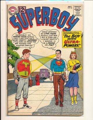 Superboy 98 - 1st Ultra Boy Vg,  Cond.
