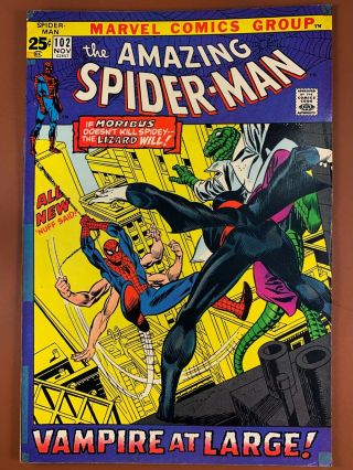 Spider - Man 102 Marvel Comics Bronze Age