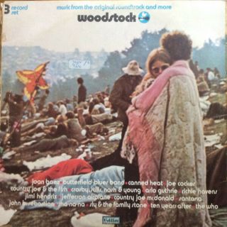 Woodstock Music From The Soundtrack And More Rare Israeli 3lp Print
