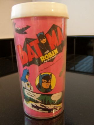 Batman And Robin - The Boy Wonder -,  1966 Plastic Cup