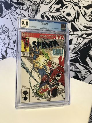 Spawn 298 Cgc 9.  8.  White Pages