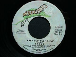 Queen / Keep Yourself Alive / Son And Daughter / Rare Canada Elektra 45