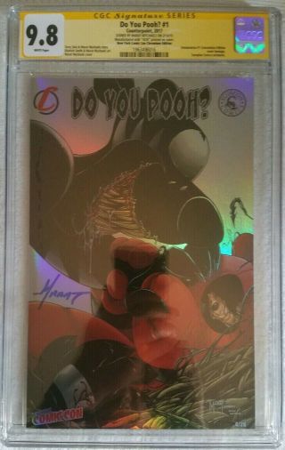 Do You Pooh 1 Cgc Ss Signed By Marat Michaels Nycc Exclusive