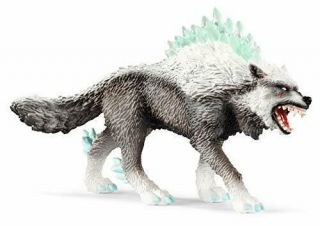 Schleich Eldorado Snow Wolf Figure 42452
