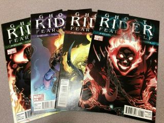 Ghost Rider " Fear Itself " 1 - 4 (2011) Marvel Comics Williams Clark