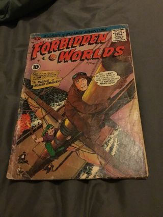 Forbidden Worlds Comics 73 - 1st Herbie 1958 Good 2.  0
