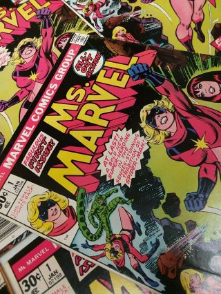 Ms.  Marvel 1 Fifteen Copies - First Appearance - Avengers - John Buscema Art