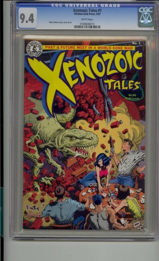 Xenozoic Tales 1 Cgc 9.  4 Kitchen Sink Press