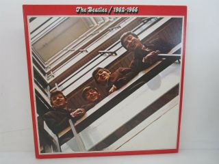 Beatles 1962 - 1966 Red Greatest Hits Yesterday Love Me Do Double Vinyl Record Lp