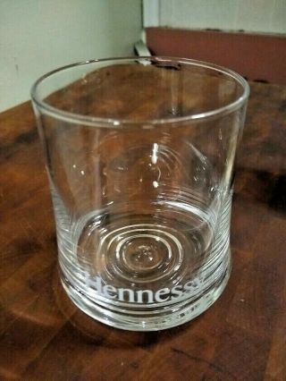 Hennessy Cognac Cocktail Glasses Set Of 6 Weighted Bottom Coil Made In France