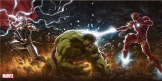 Immortal Hulk 1 Thor Tony Stark Iron Man Unknown Connecting Party Virgin Variant