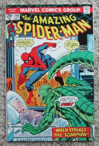 Spiderman 146 - Gwen Stacy Clone - The Jackal - The Scorpion - Nm